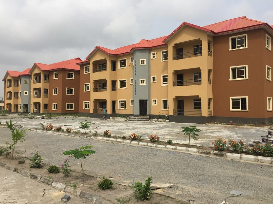 24 units of 3 bedroom flats